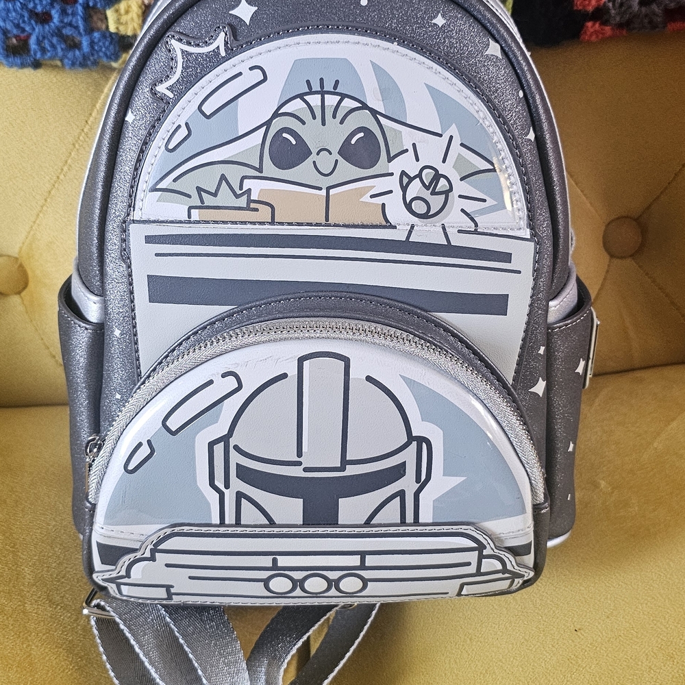 Star Wars Grogu Loungefly Backpack brand new w/ Tags